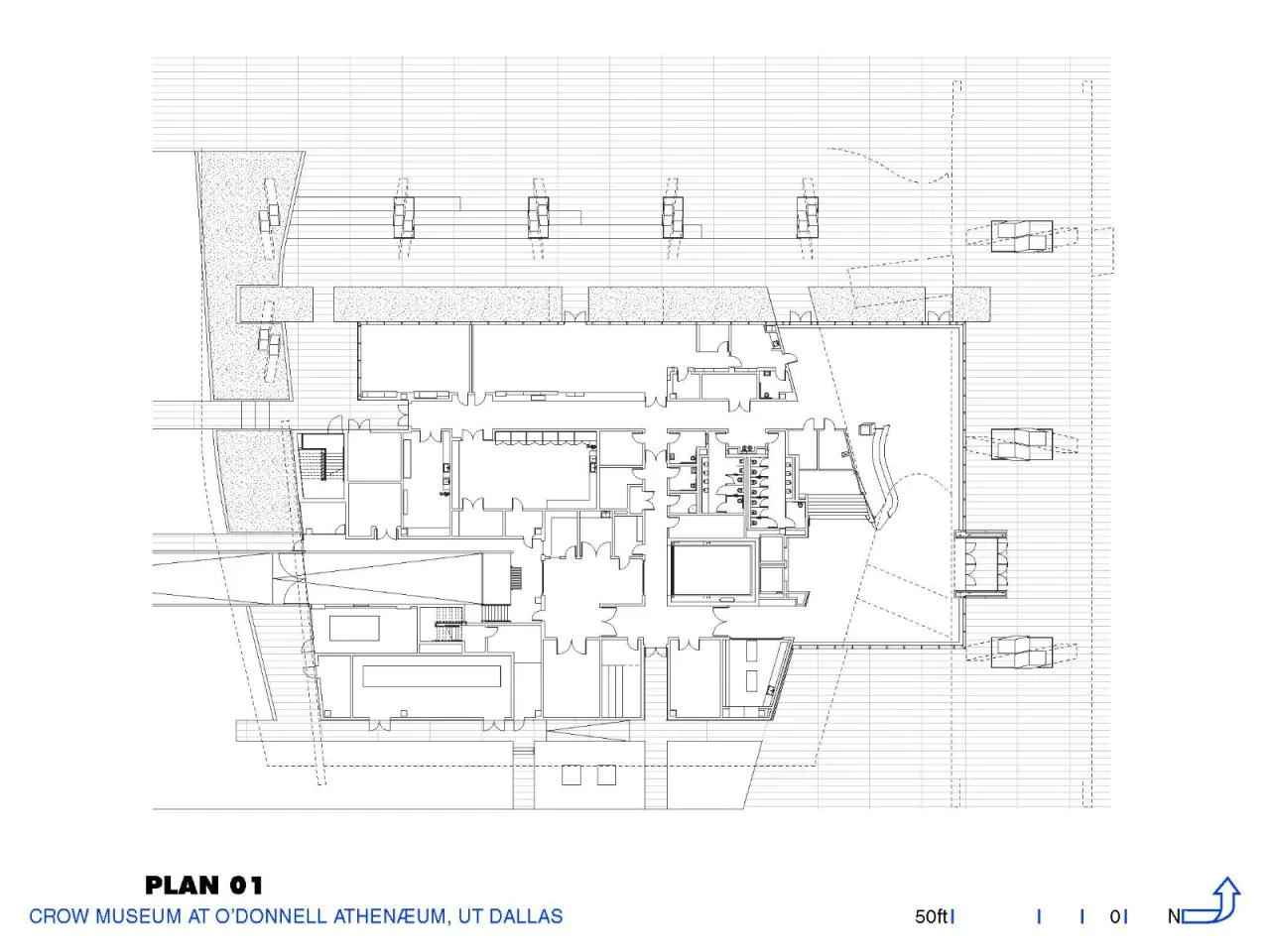 BIM Architecture | University of Texas at Dallas Art and Culture New Area/Mephistopheles Architects