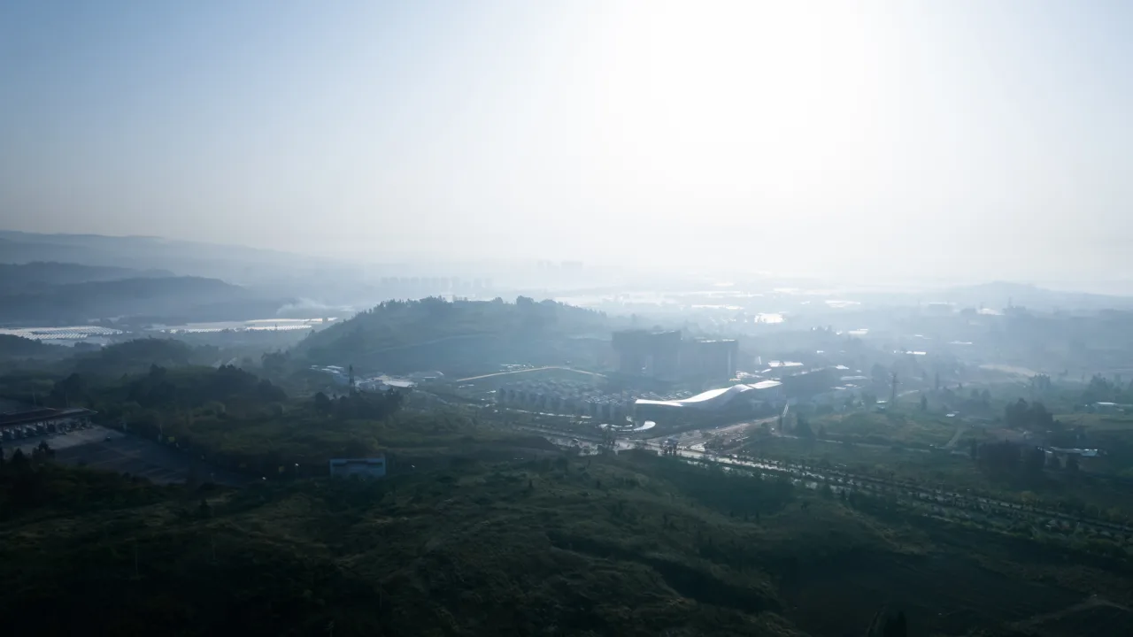 BIM architecture | The imagination of ribbons lingering in the mountains and forests - Kunming Overseas Chinese Town; Dianzhong Lehuocheng Community Center/Chengzhi Design
