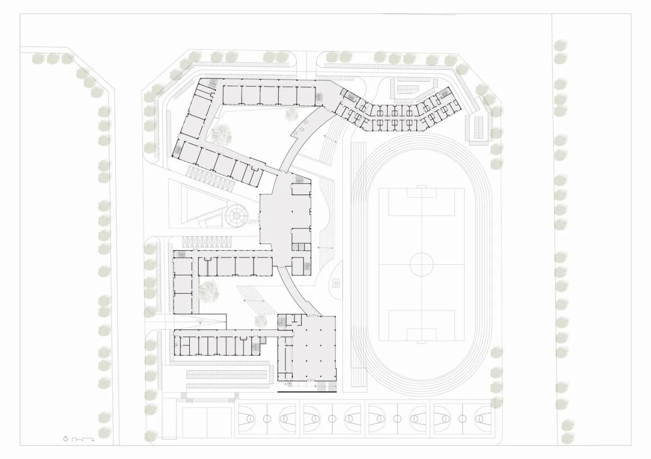 BIM Architecture | 'Container of Time' - Zhengzhou Aihua International School/UA You'an Design