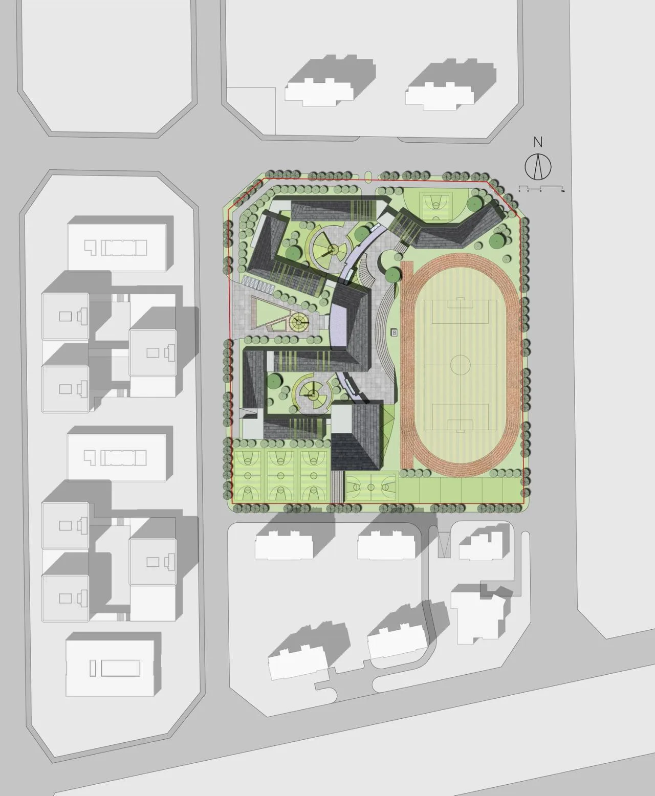 BIM Architecture | 'Container of Time' - Zhengzhou Aihua International School/UA You'an Design