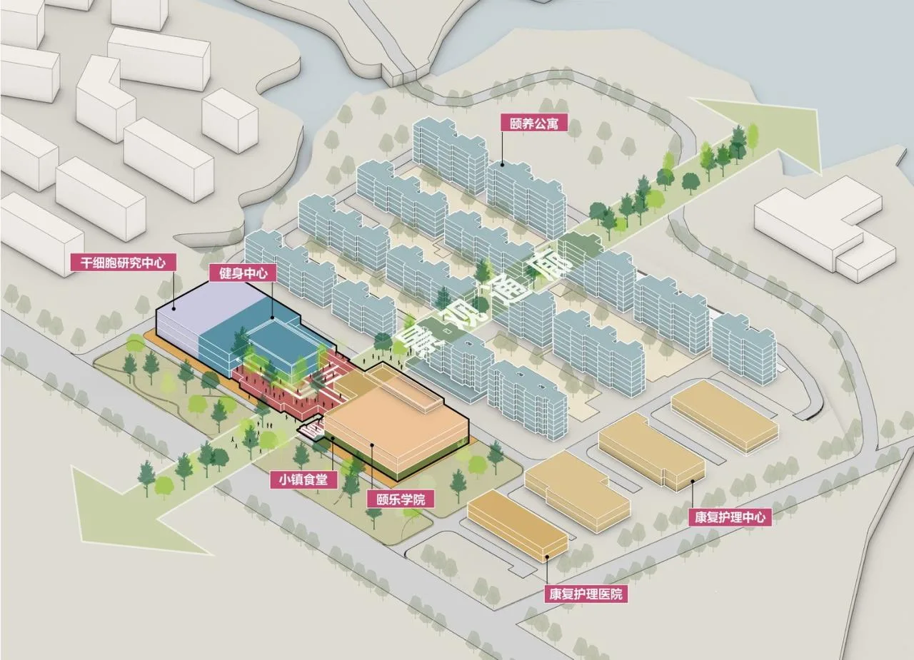 BIM Architecture | Renovation of Abandoned Factory Buildings for Health and Wellness Facilities/Qicheng Design