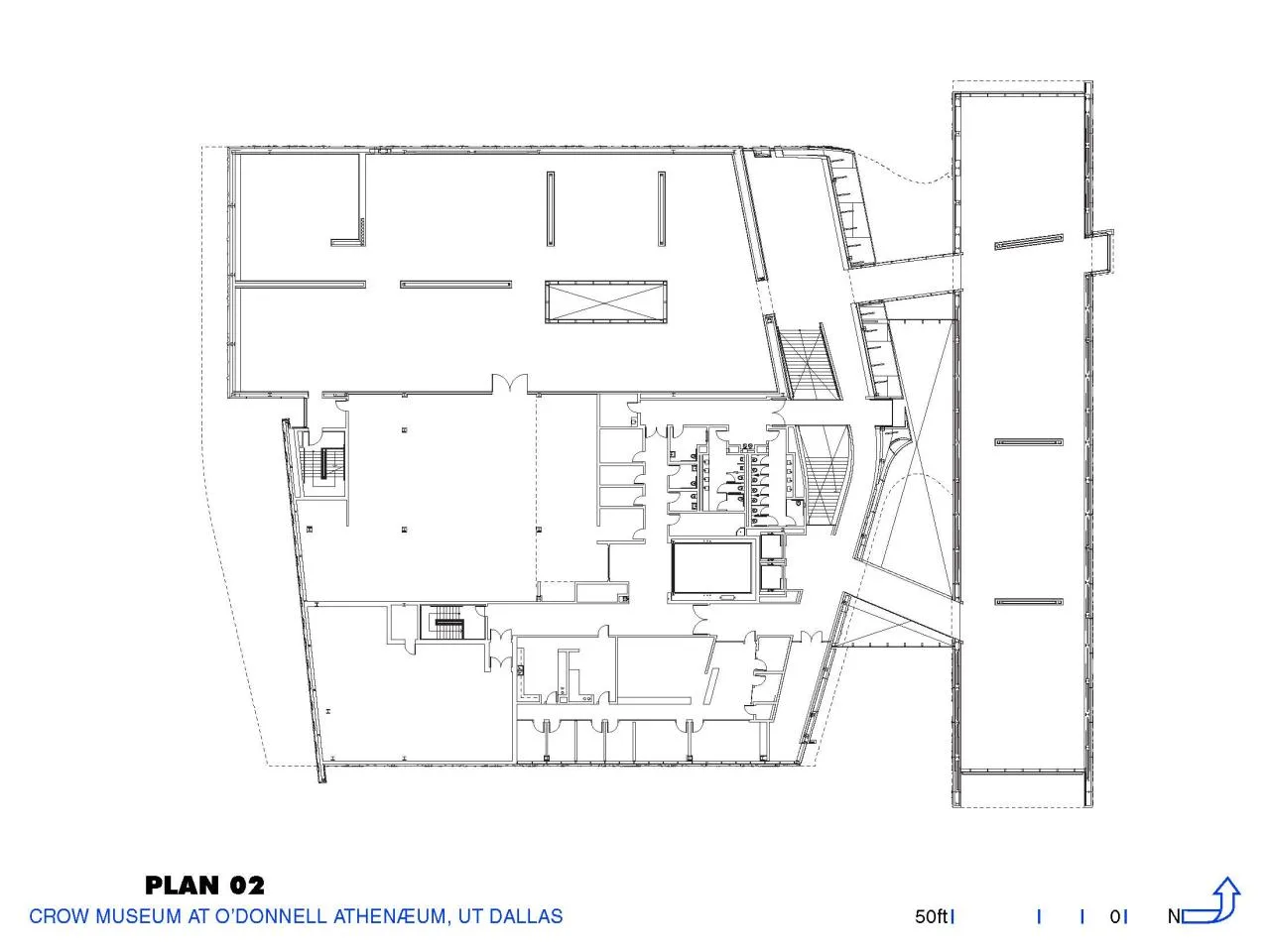 BIM Architecture | University of Texas at Dallas Art and Culture New Area/Mephistopheles Architects
