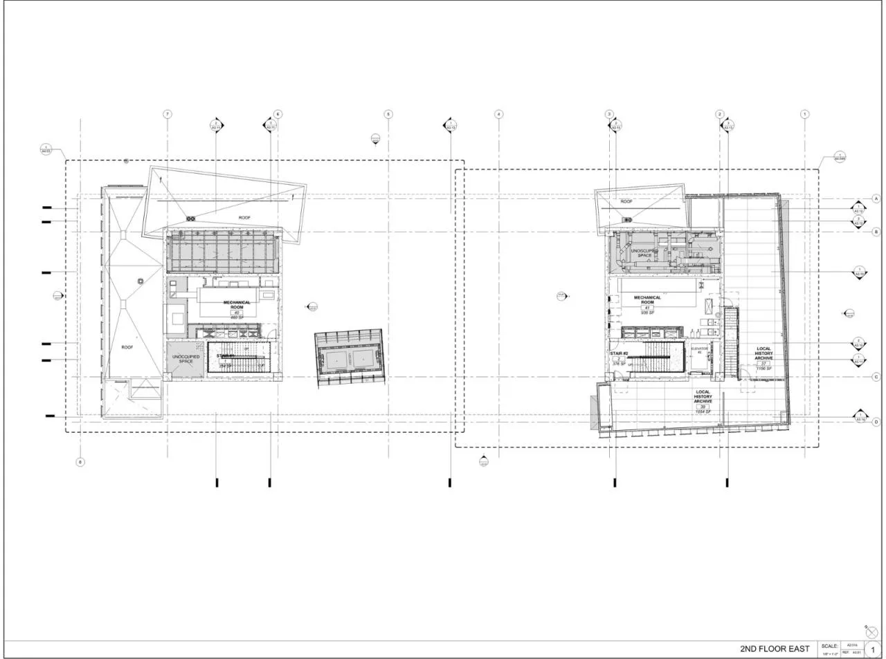 BIM Architecture | Riverside Municipal Library/Johnson Favaro