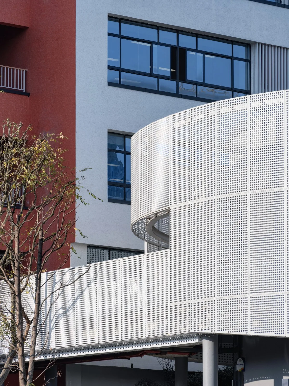 BIM Architecture | Jishou Zhongchi Xiangjun Lide School (Phase I)/Xiangwai Construction Studio