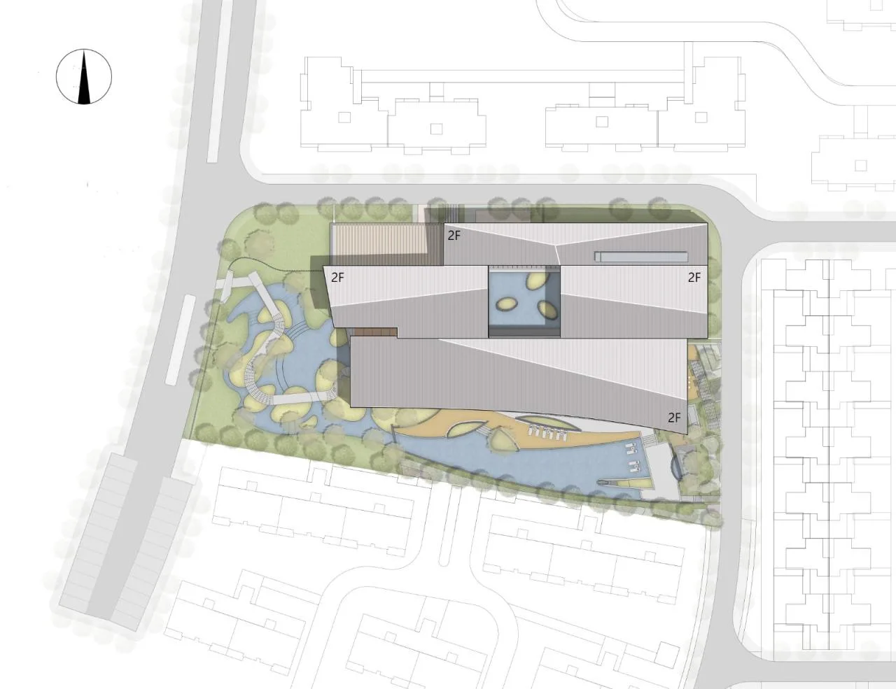 BIM Architecture | Shanghai CITIC Taifu Renheng Haihe Institute Exhibition Center/UA You'an Design