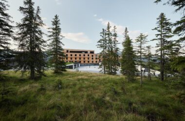 BIM Architecture: Gerlos Youth Hostel by Lechner & Lechner Architects-BIM WORLD