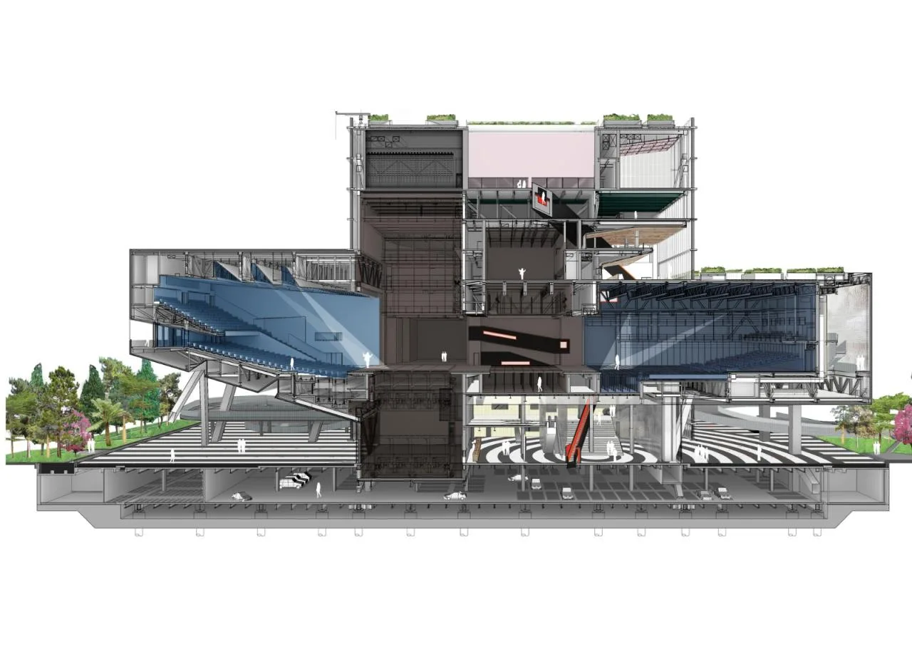 BIM Architecture | Taipei Performing Arts Center/OMA