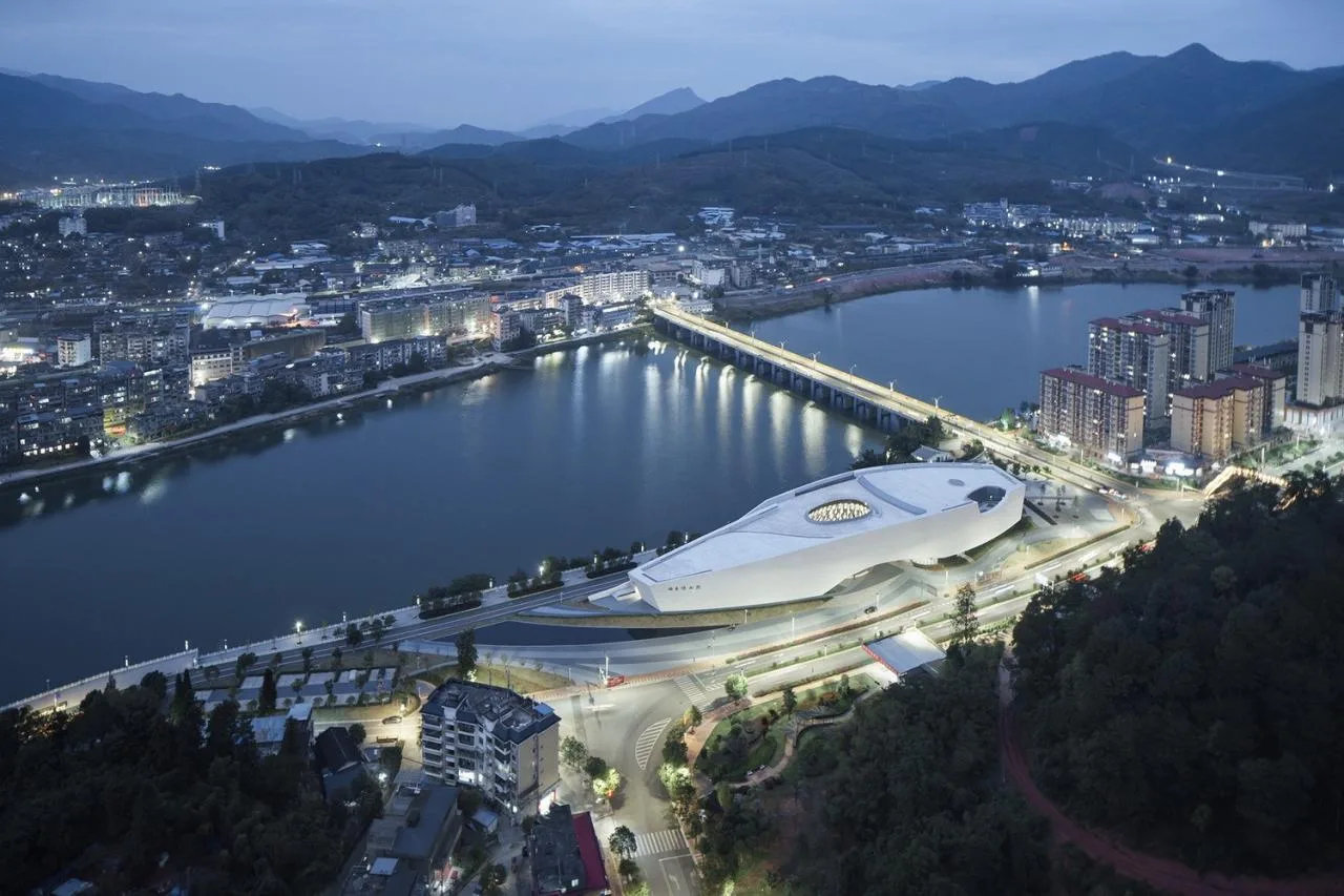 BIM Architecture | Being Human on the Ground, Sending Homesickness to Mountains and Rivers - Shunchang Museum/Zhejiang University Architectural Design and Research Institute
