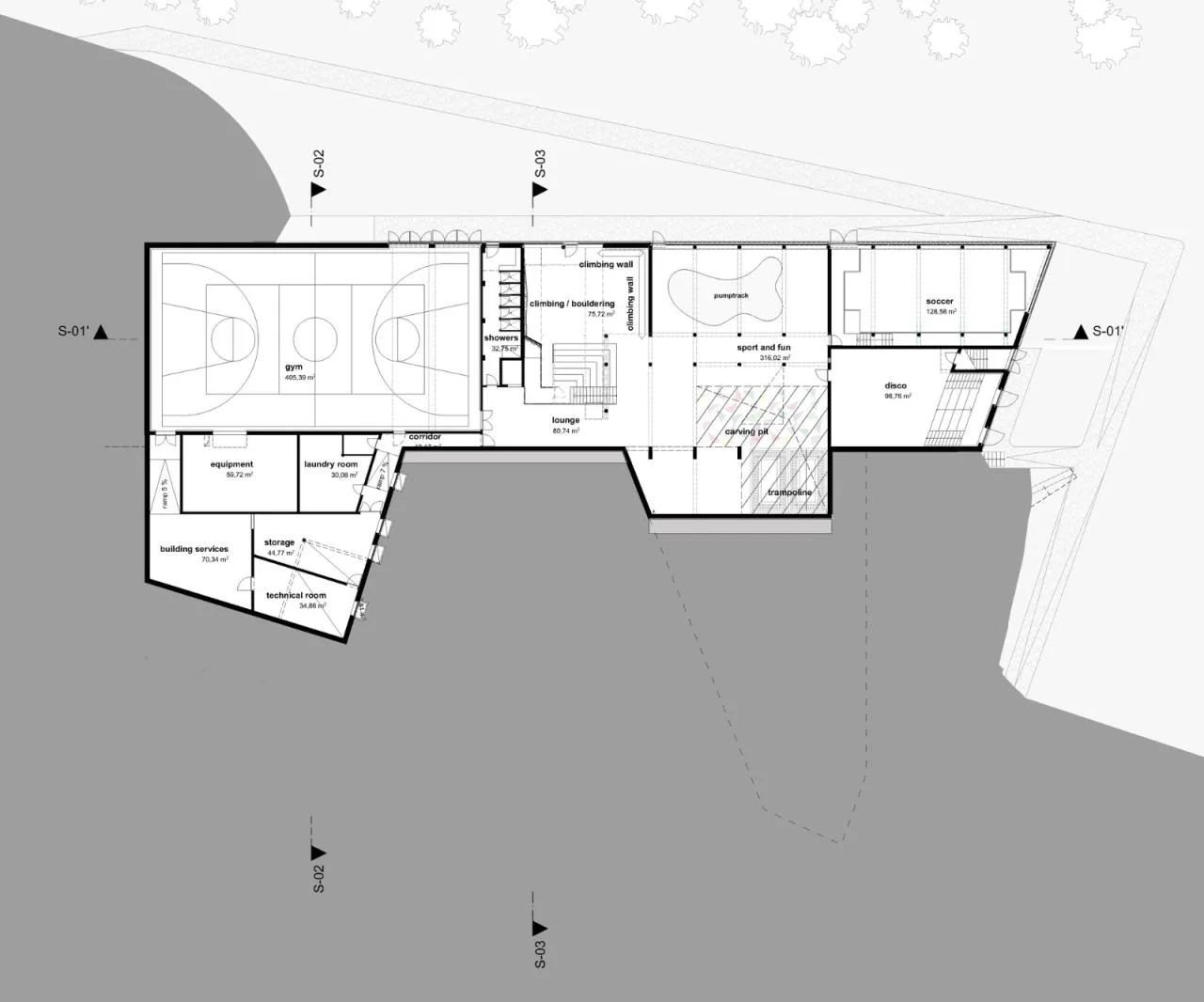 BIM Architecture | Gerlos Youth Hostel/Lechner& lechner architects