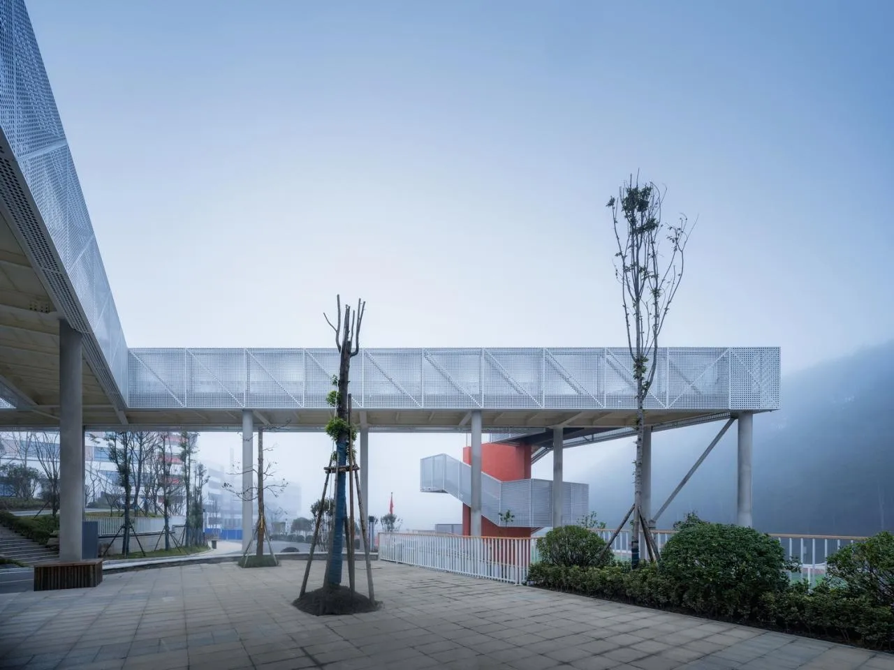 BIM Architecture | Jishou Zhongchi Xiangjun Lide School (Phase I)/Xiangwai Construction Studio