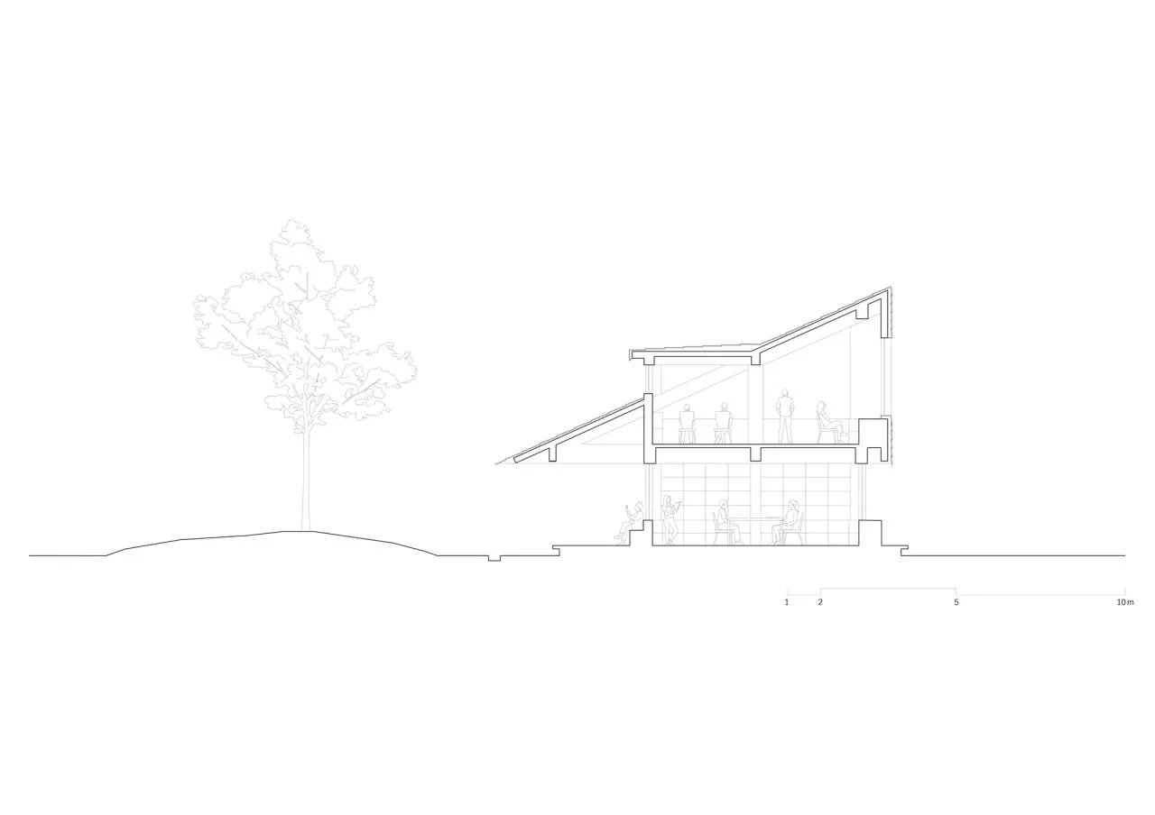 BIM Architecture | Xi'an High tech Sixth Senior High School Library/Yuan Architecture · School of Architecture, Xi'an University of Architecture and Technology