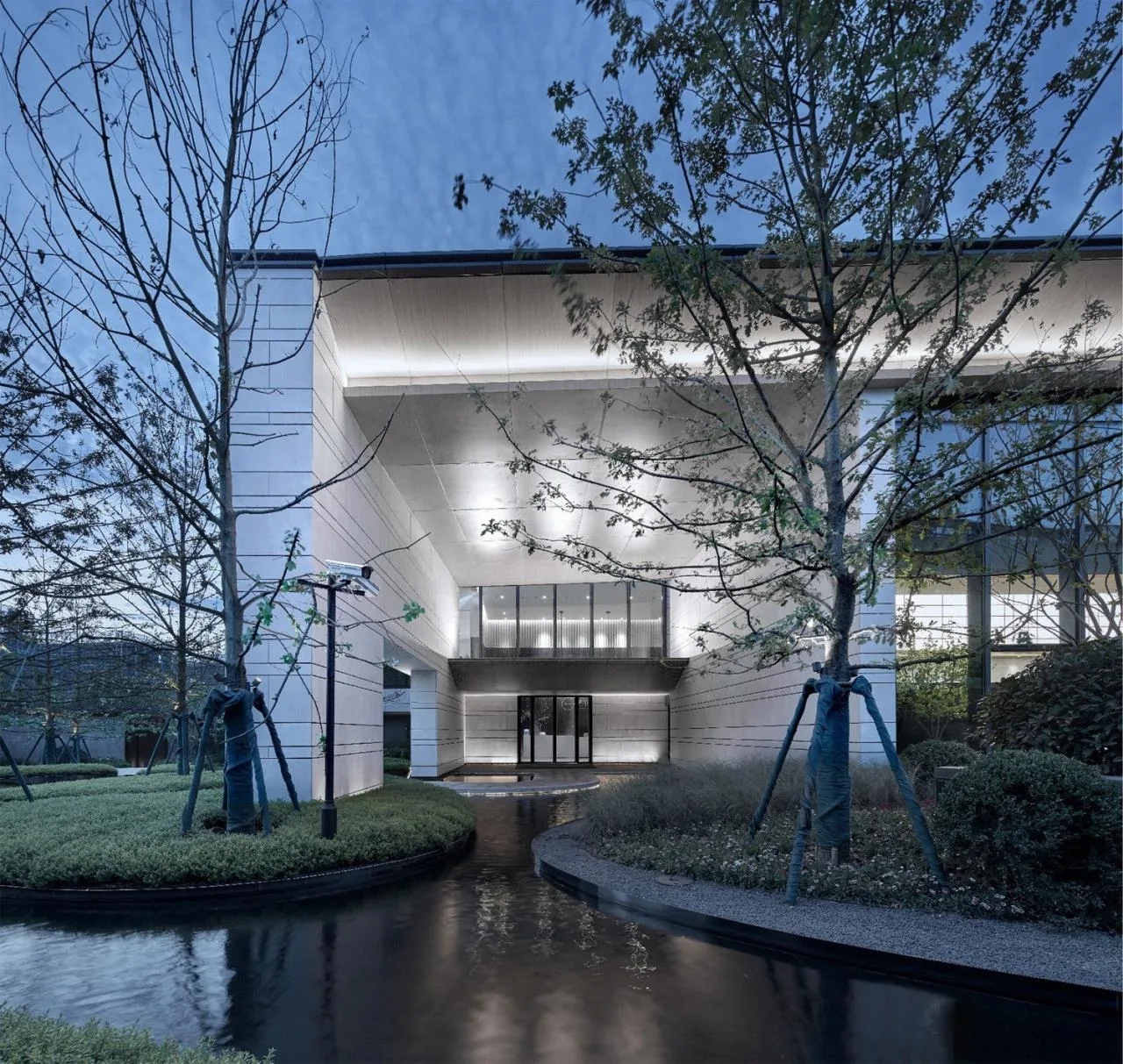 BIM Architecture | Shanghai CITIC Taifu Renheng Haihe Institute Exhibition Center/UA You'an Design