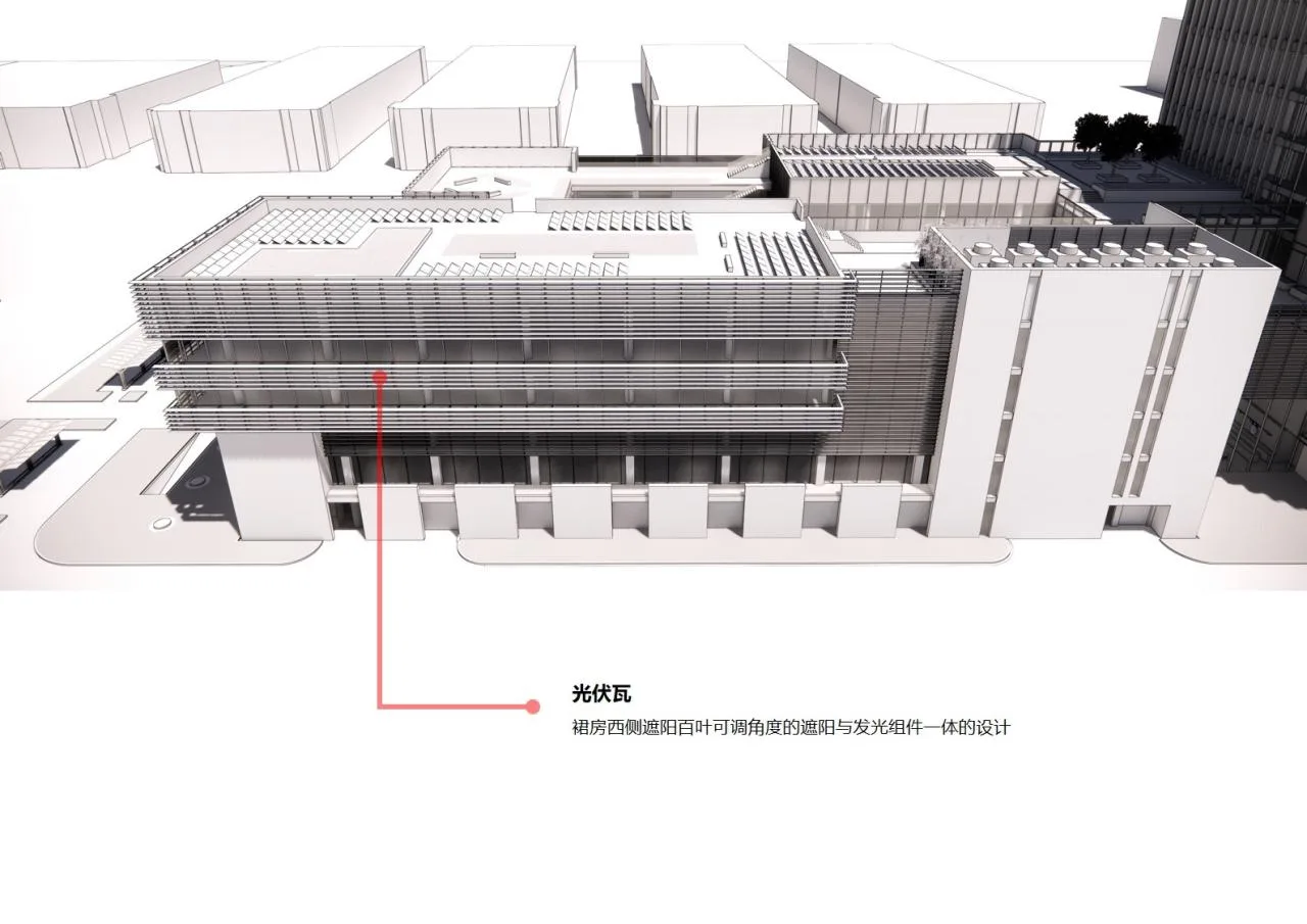 BIM Architecture | Gudewei Intelligent Energy R&D Building BIPV Integrated Design/Zhongheng Design