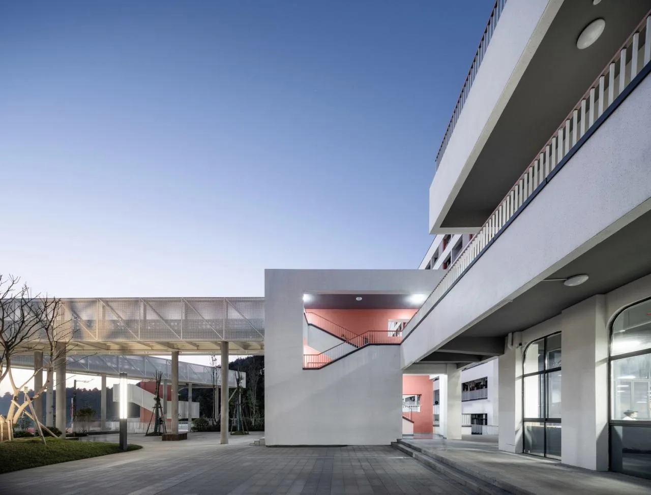 BIM Architecture | Jishou Zhongchi Xiangjun Lide School (Phase I)/Xiangwai Construction Studio