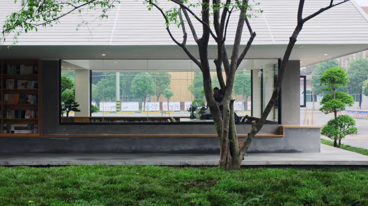 BIM Architecture | Xi'an High tech Sixth Senior High School Library/Yuan Architecture · School of Architecture, Xi'an University of Architecture and Technology