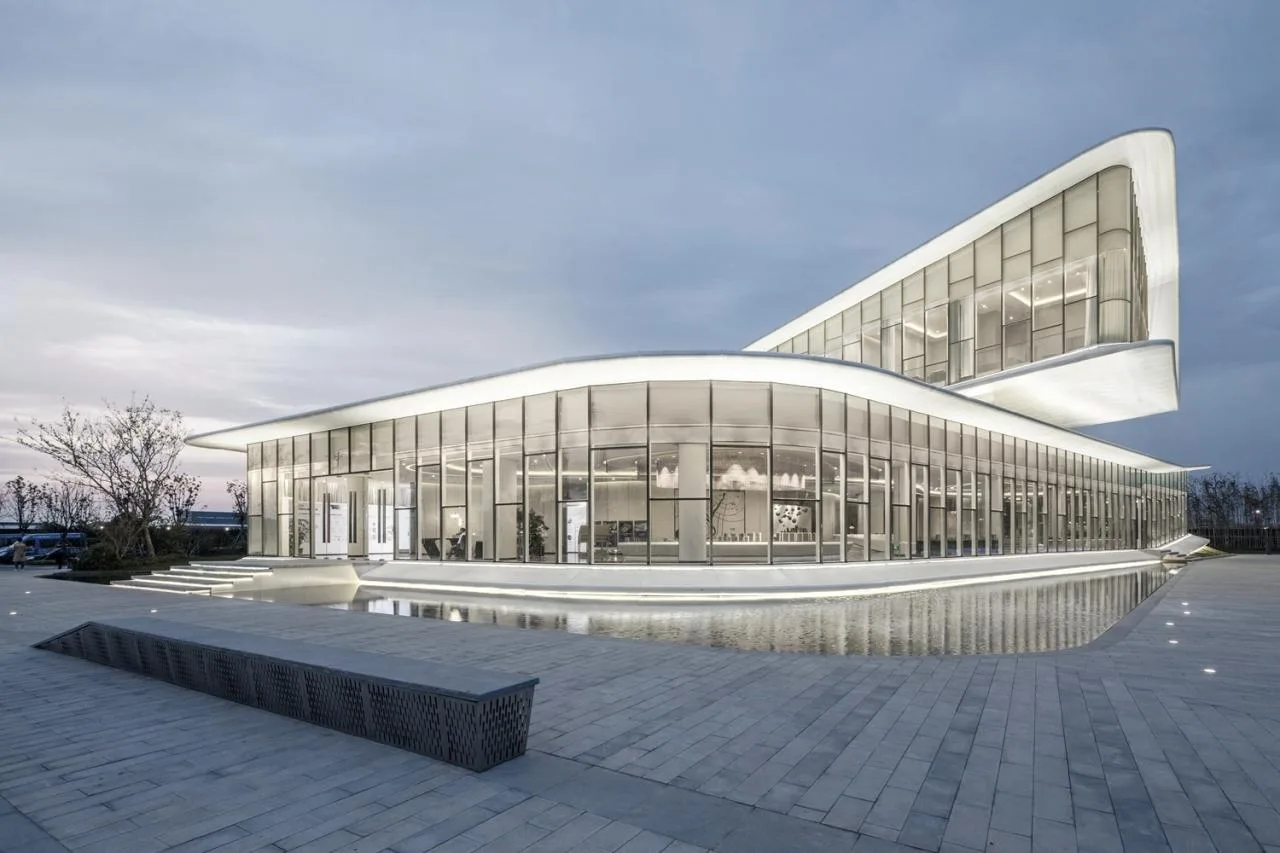 BIM Architecture | Organisms Growing Against Gravity - Honghu Xintan Exhibition Center/UA You'an Design