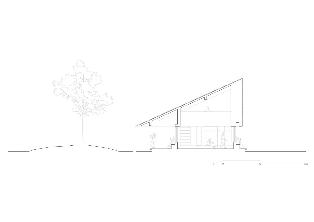 BIM Architecture | Xi'an High tech Sixth Senior High School Library/Yuan Architecture · School of Architecture, Xi'an University of Architecture and Technology