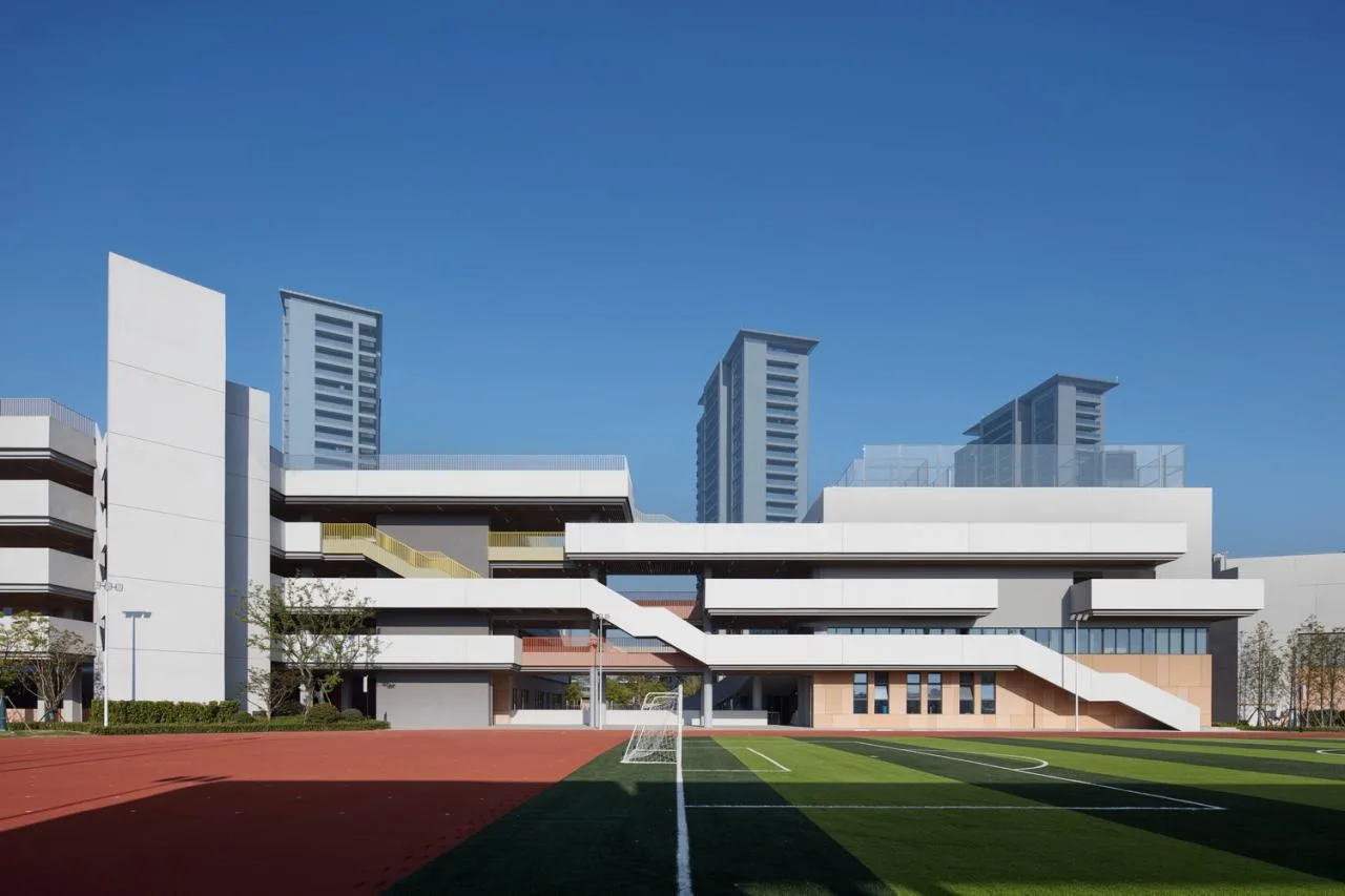 BIM Architecture | Hangzhou Normal University Affiliated Jingchao Primary School and Kindergarten/UA You'an Design