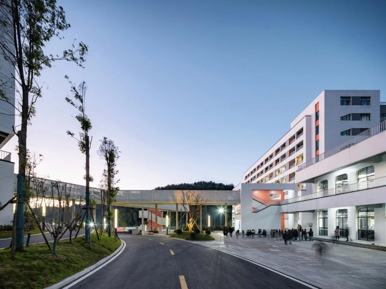 BIM Architecture | Jishou Zhongchi Xiangjun Lide School (Phase I)/Xiangwai Construction Studio