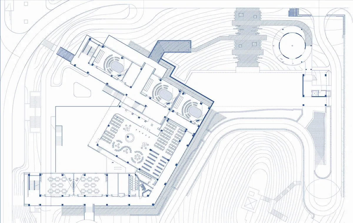 BIM Architecture | Jishou Zhongchi Xiangjun Lide School (Phase I)/Xiangwai Construction Studio
