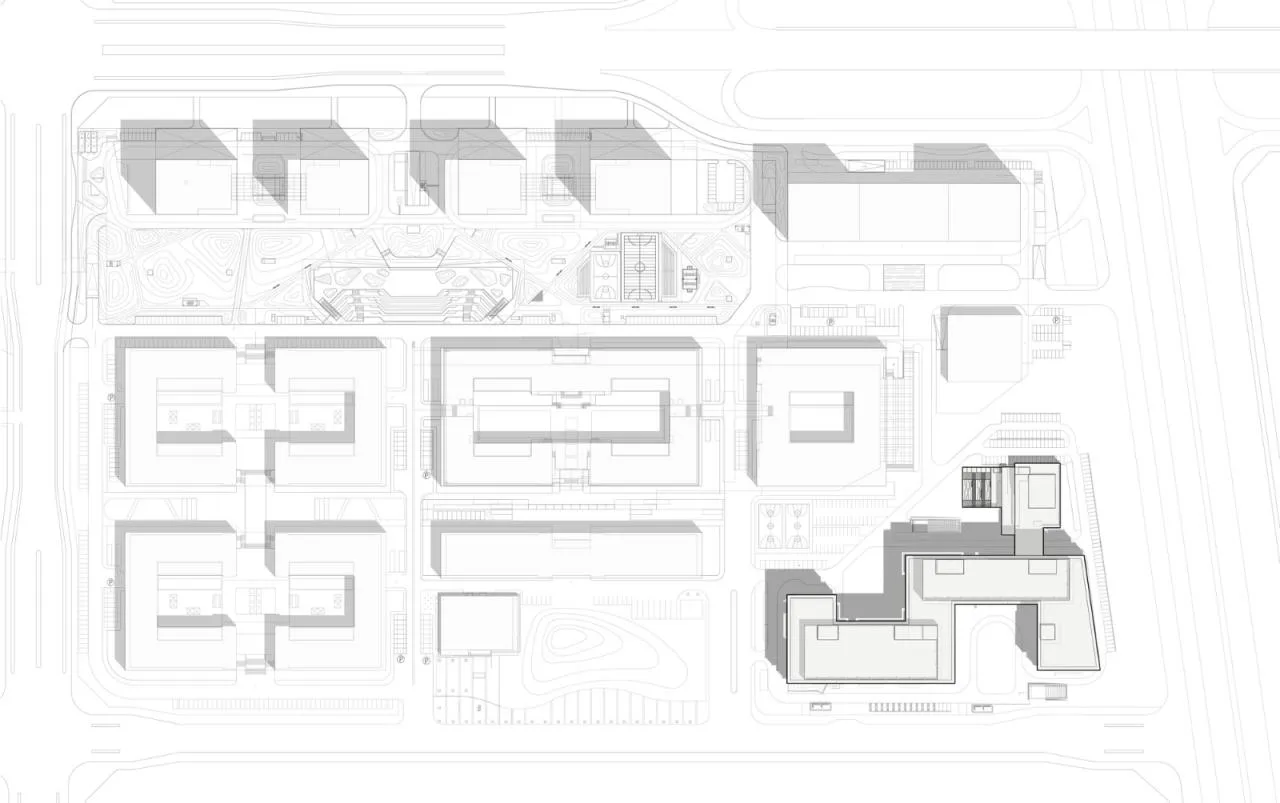 BIM Architecture | Xi'an Huanpu International Science and Technology Park Phase III/JJP Architects&  Planners