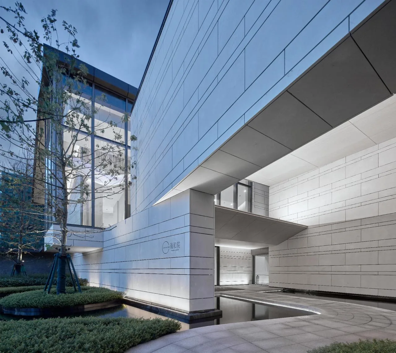 BIM Architecture | Shanghai CITIC Taifu Renheng Haihe Institute Exhibition Center/UA You'an Design