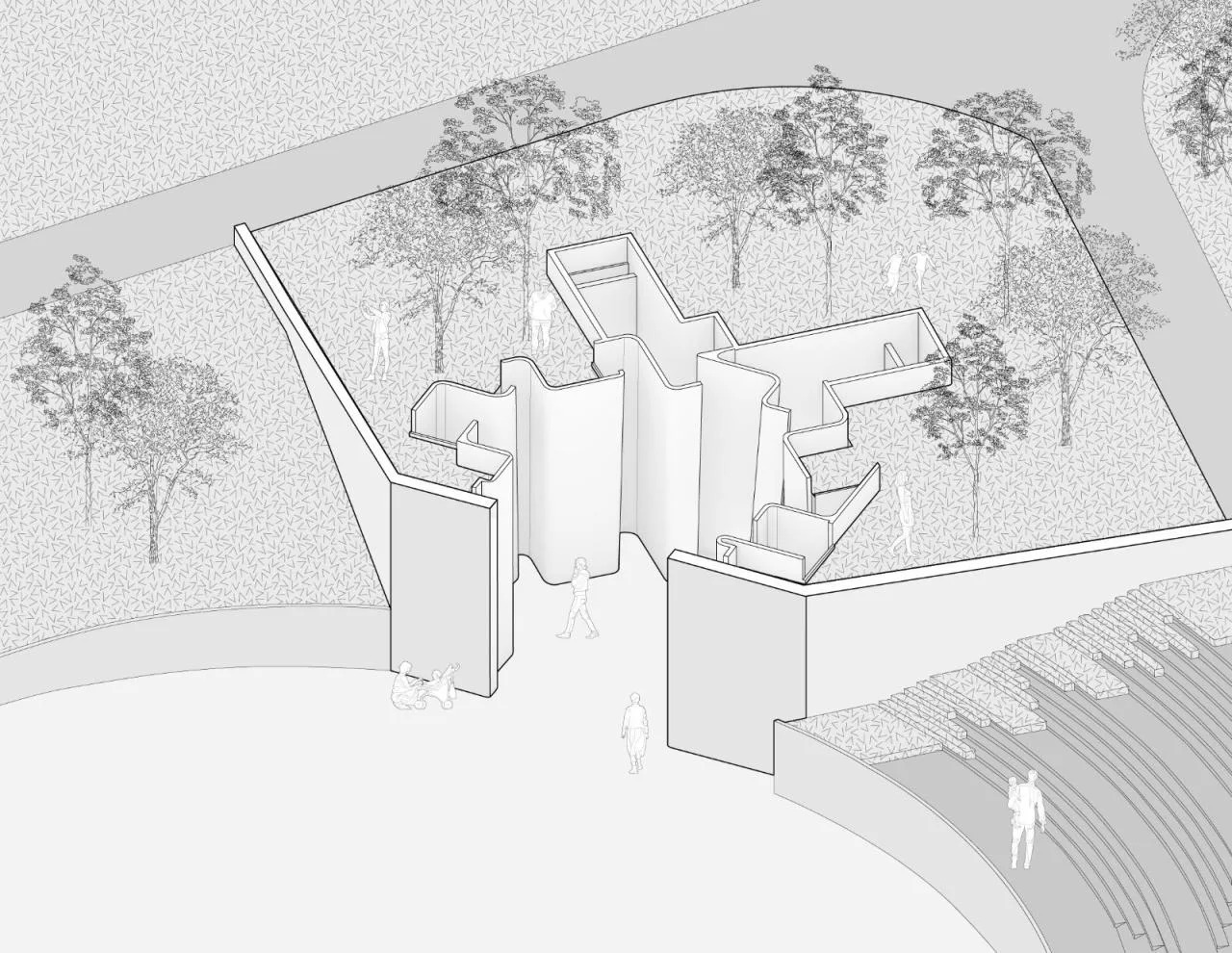 BIM Architecture | Ado Town Public Toilet/Qicheng Design
