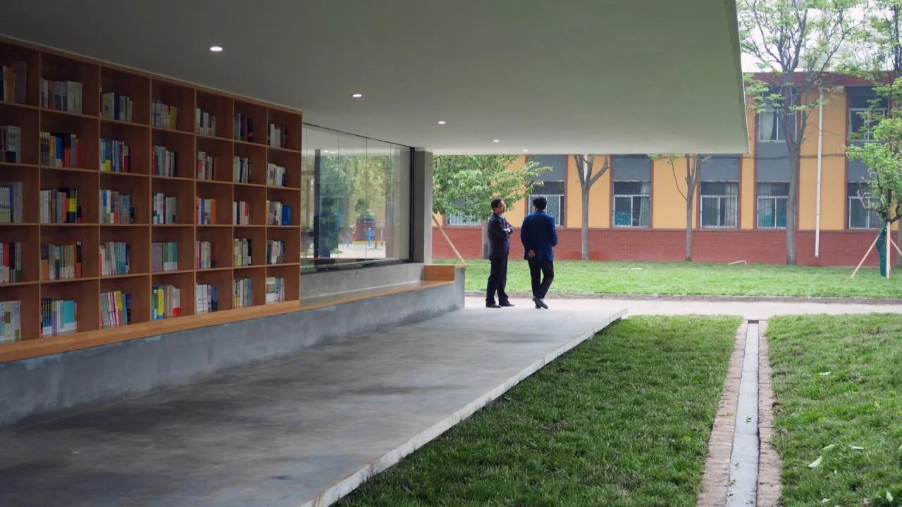 BIM Architecture | Xi'an High tech Sixth Senior High School Library/Yuan Architecture · School of Architecture, Xi'an University of Architecture and Technology