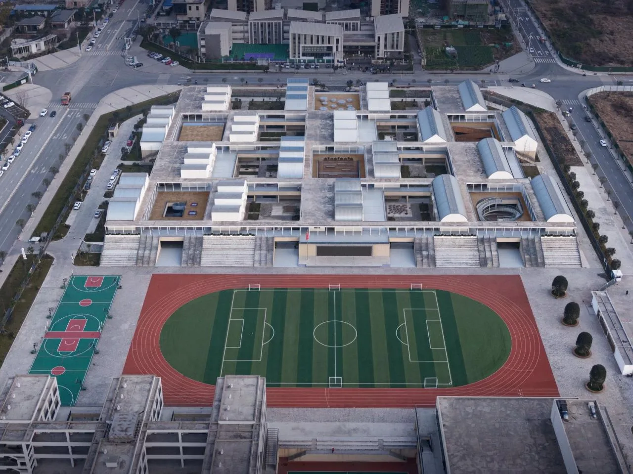 BIM Architecture | Parallel and Light School - Qingyijiang Road Primary School/Jing · Architectural Office (TAO)
