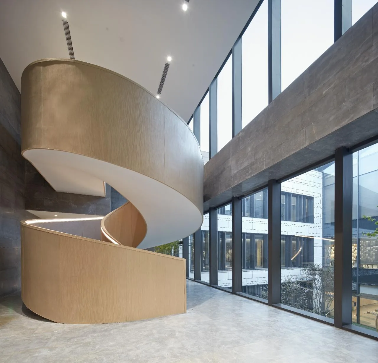 BIM Architecture | Shanghai CITIC Taifu Renheng Haihe Institute Exhibition Center/UA You'an Design