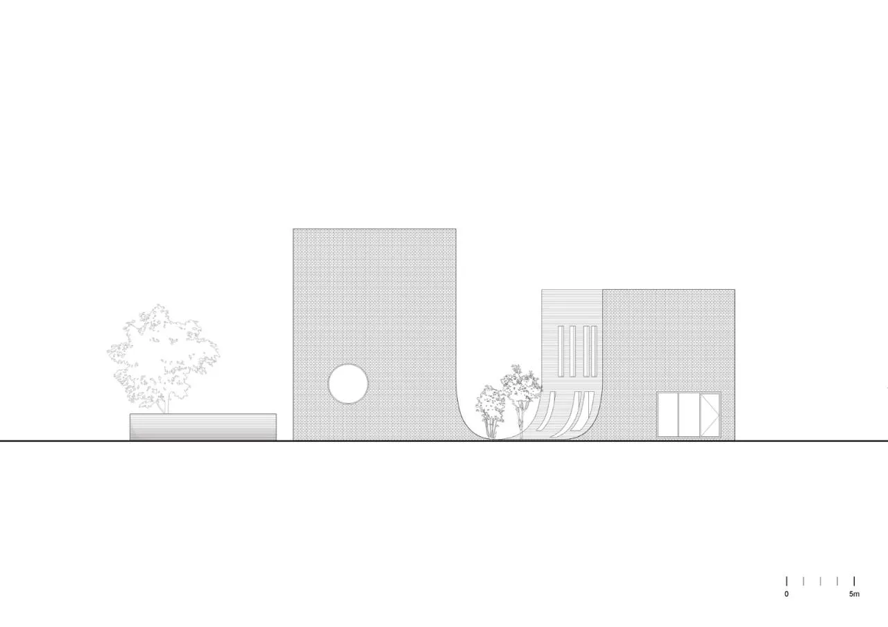BIM Architecture | Flow Wall, Terry Cafe/NAMELESS Architecture