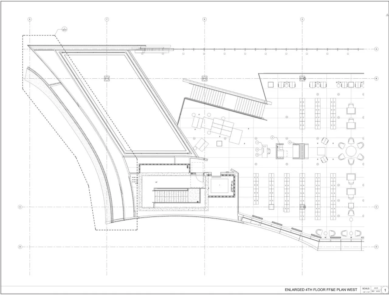 BIM Architecture | Riverside Municipal Library/Johnson Favaro