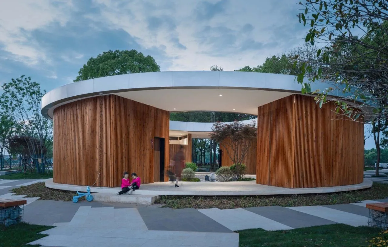 BIM Architecture | Liangzihu Changling Ferry Landscape Public Toilet/Original Architecture
