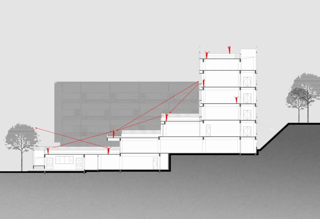 BIM Architecture | Jishou Zhongchi Xiangjun Lide School (Phase I)/Xiangwai Construction Studio