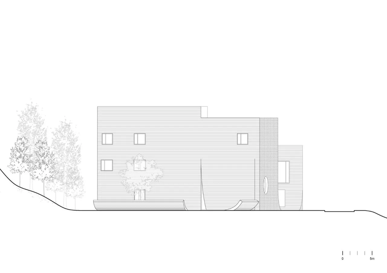BIM Architecture | Flow Wall, Terry Cafe/NAMELESS Architecture