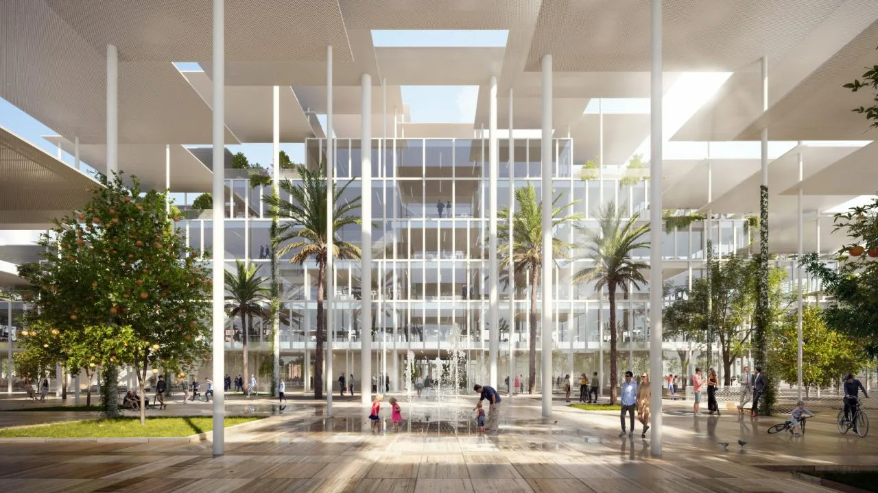 BIM Architecture | Distributed Roofing: Seville's Latest Research Center/BIG