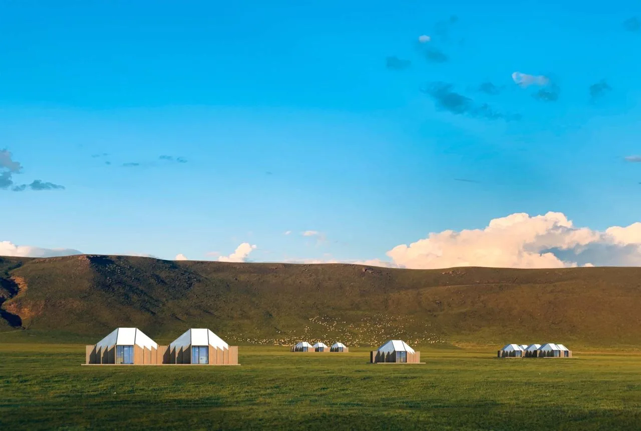 BIM Architecture | Geometric Mongolian yurt/Geer Studio
