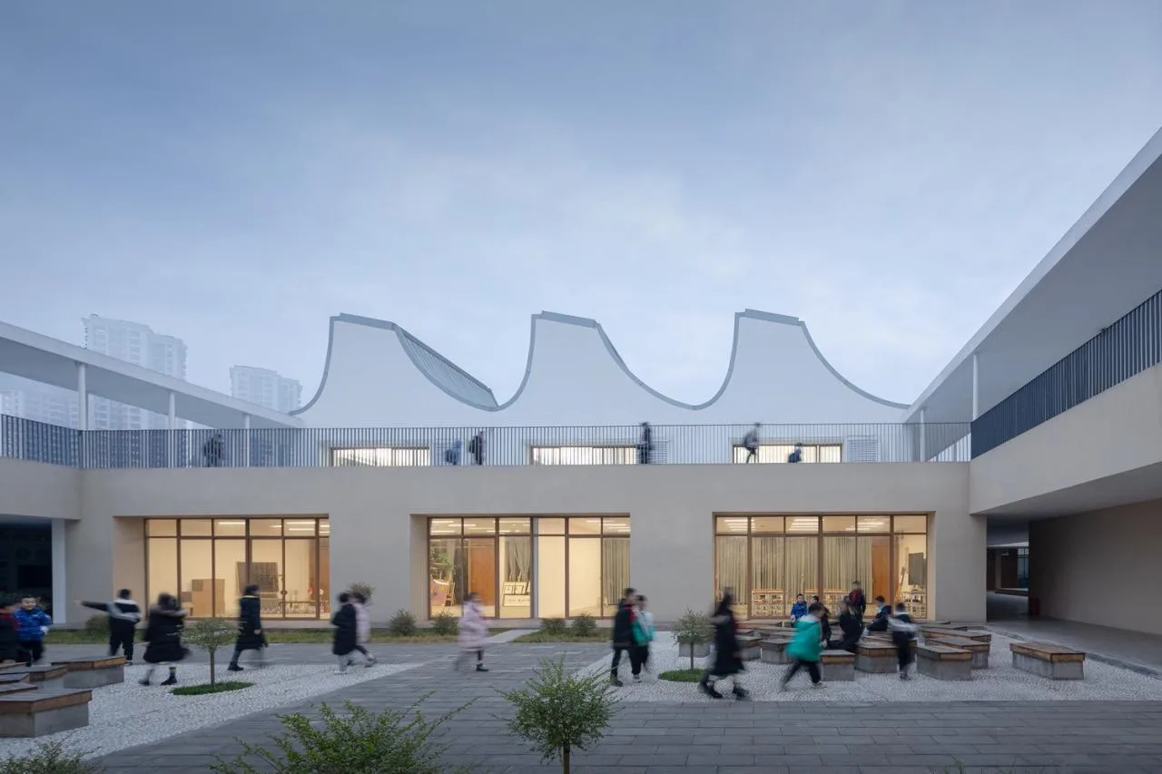 BIM Architecture | Parallel and Light School - Qingyijiang Road Primary School/Jing · Architectural Office (TAO)