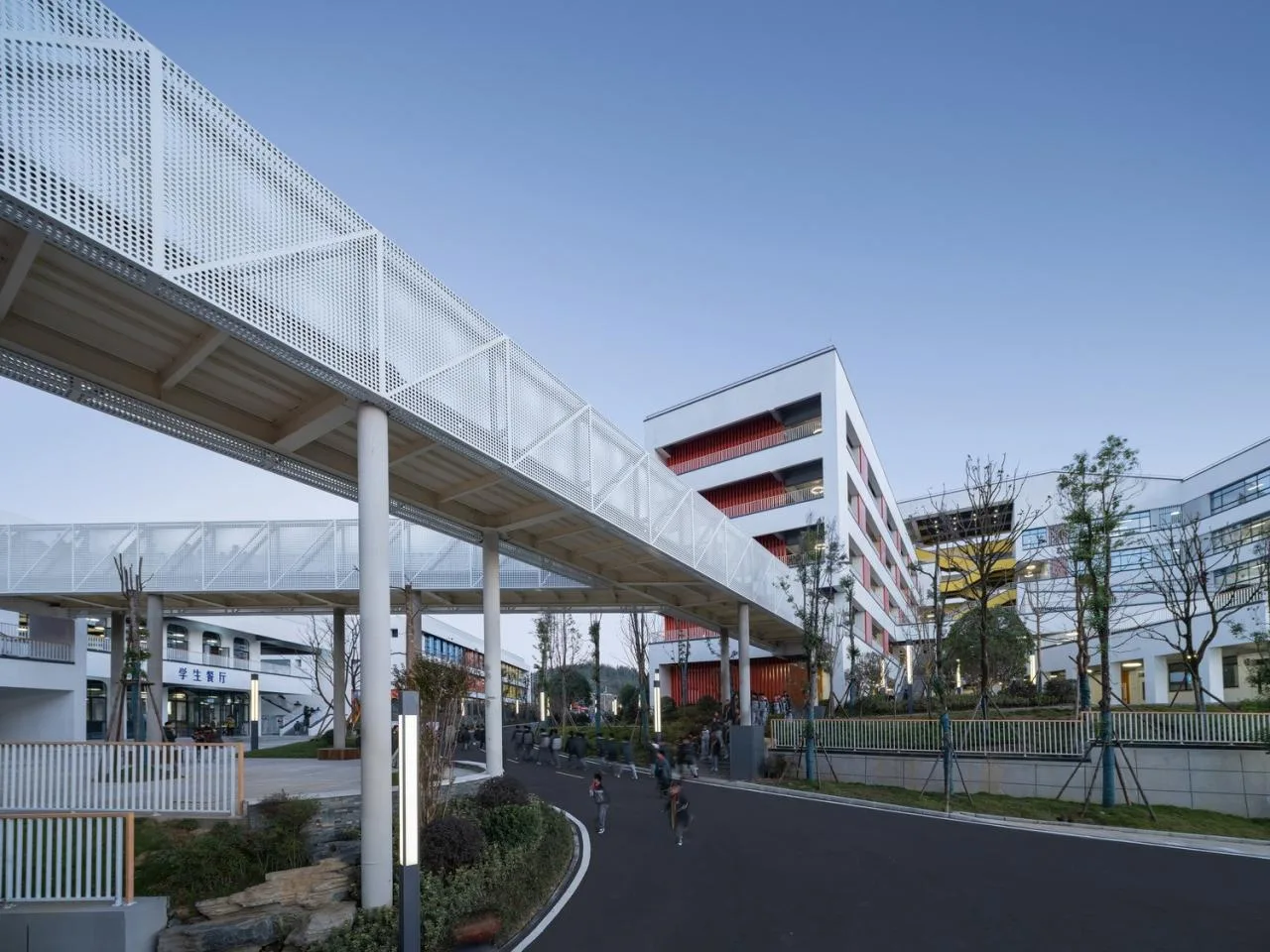 BIM Architecture | Jishou Zhongchi Xiangjun Lide School (Phase I)/Xiangwai Construction Studio