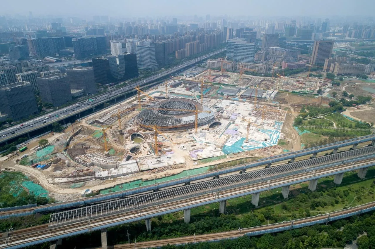 BIM Architecture | The 2022 Hangzhou Asian Games Esports Arena is about to be built/CSADI