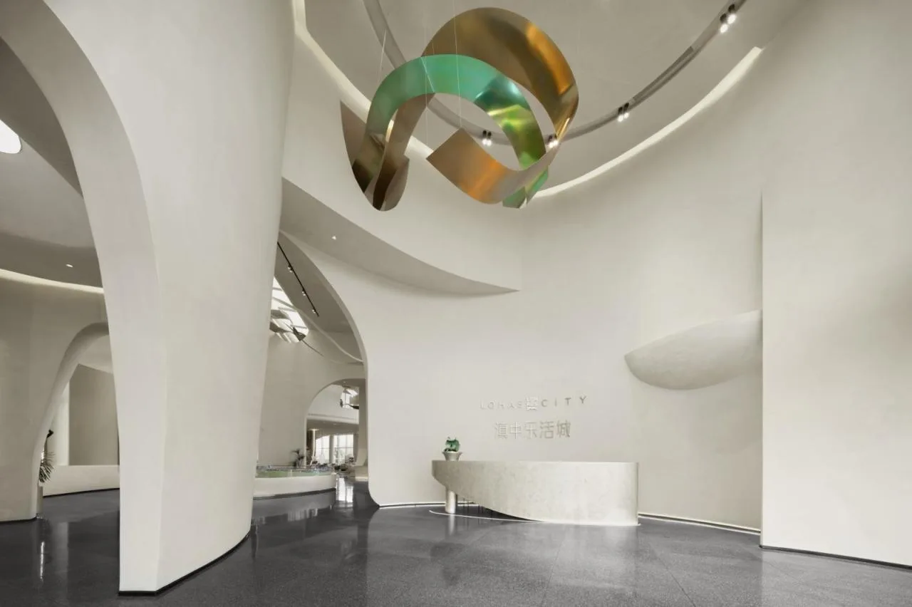 BIM architecture | The imagination of ribbons lingering in the mountains and forests - Kunming Overseas Chinese Town; Dianzhong Lehuocheng Community Center/Chengzhi Design