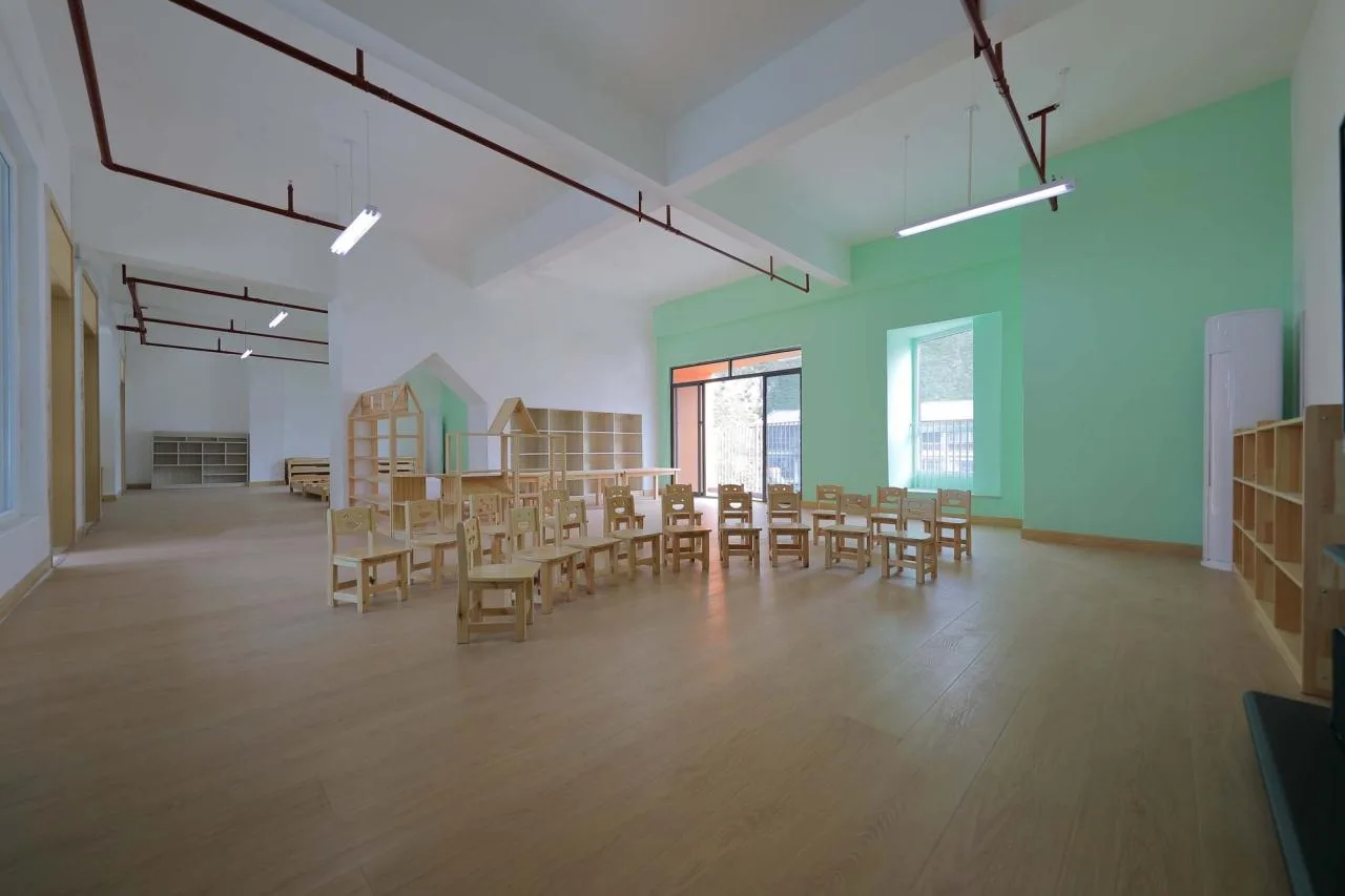 BIM Architecture | Qihang Kindergarten in Jiuzhaigou Valley Scenic and Historic Interest Area County/Dongyi Architecture