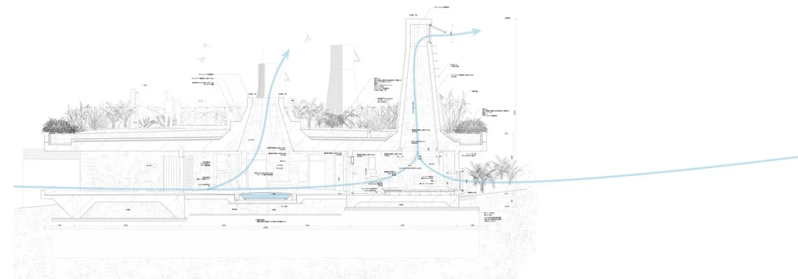 BIM Architecture | Ventilation Chimney Care Home/Nakamura Taki& NAP Architectural Design Firm