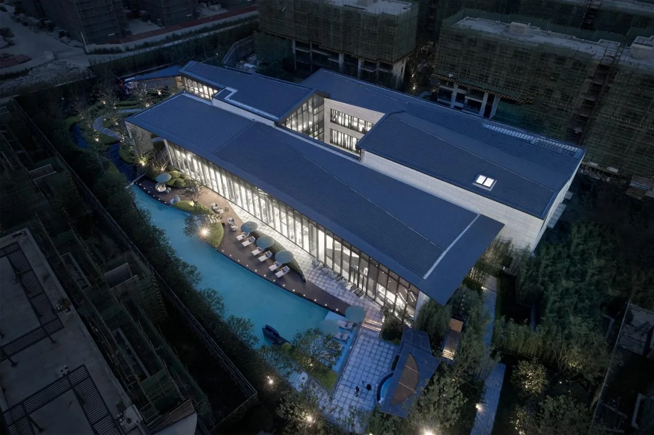 BIM Architecture | Shanghai CITIC Taifu Renheng Haihe Institute Exhibition Center/UA You'an Design