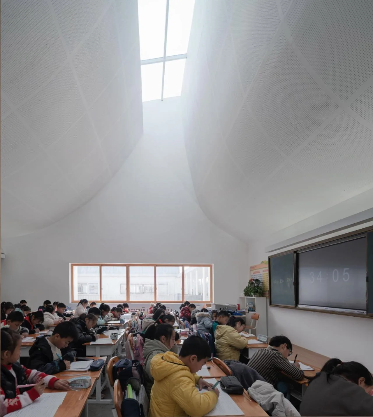 BIM Architecture | Parallel and Light School - Qingyijiang Road Primary School/Jing · Architectural Office (TAO)