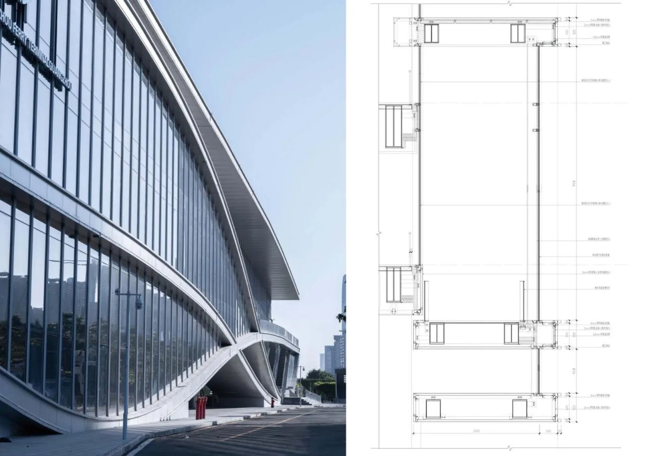 BIM Architecture | Pazhou Hong Kong Macau Passenger Transport Port/XAA Architecture Firm