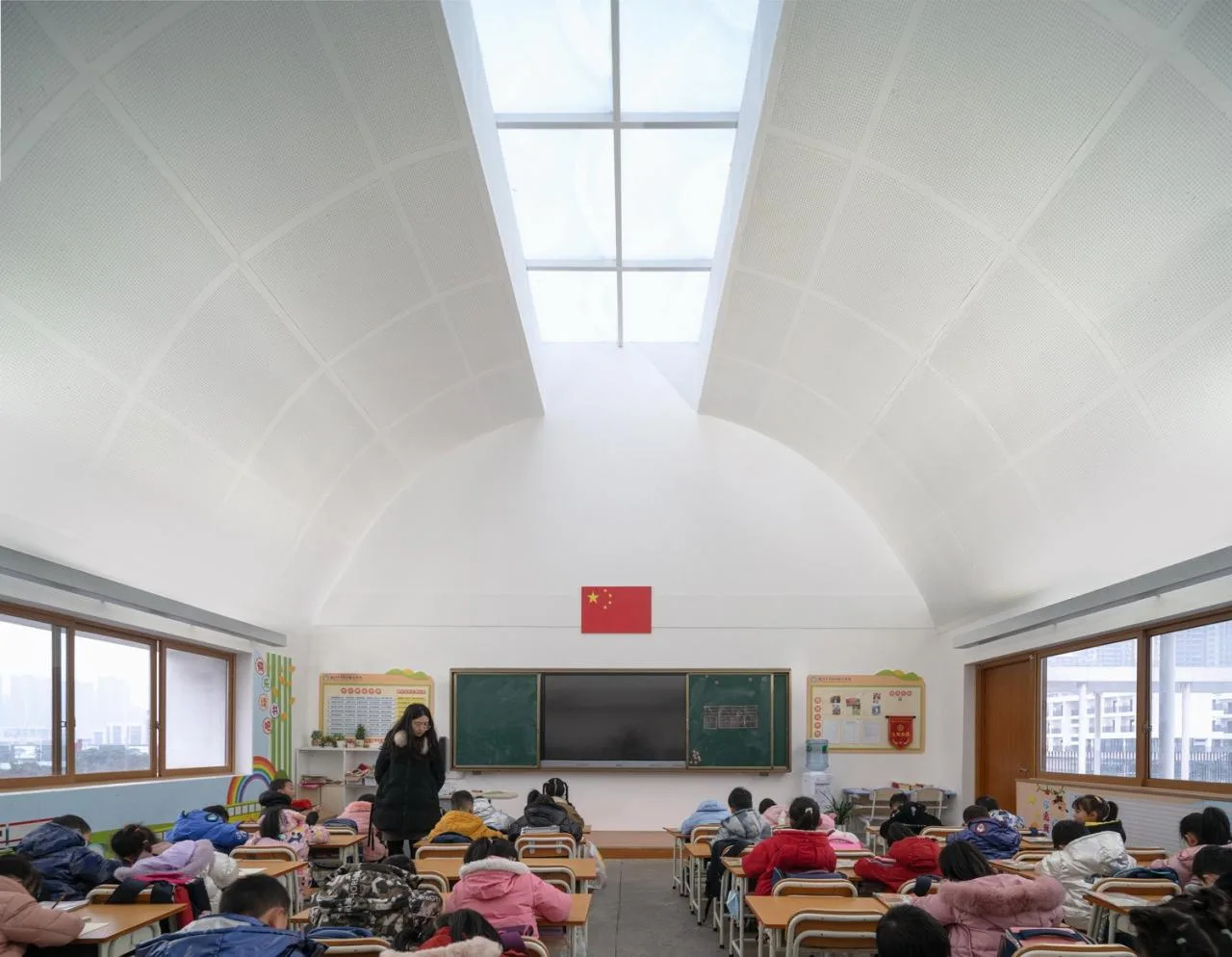 BIM Architecture | Parallel and Light School - Qingyijiang Road Primary School/Jing · Architectural Office (TAO)