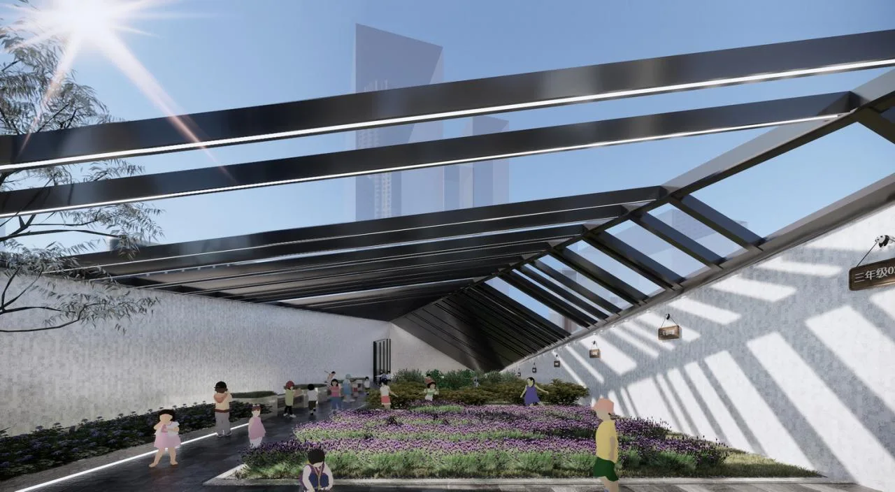 BIM Architecture | 'Container of Time' - Zhengzhou Aihua International School/UA You'an Design