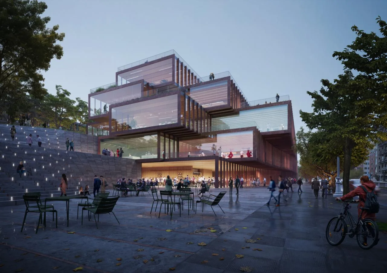 BIM Architecture | Basque Culinary Center Food Open Ecosystem Design Scheme/BIG