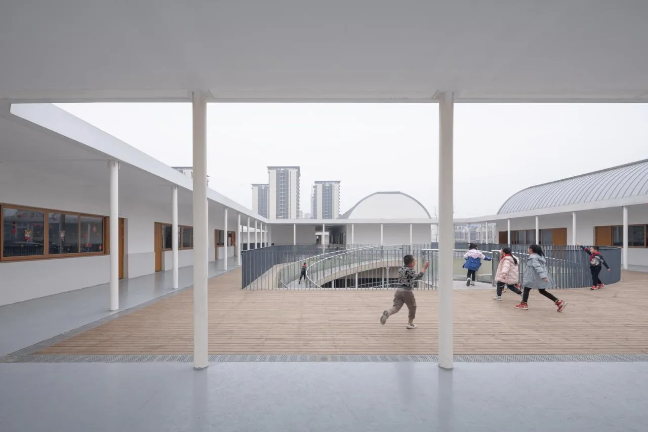 BIM Architecture | Parallel and Light School - Qingyijiang Road Primary School/Jing · Architectural Office (TAO)